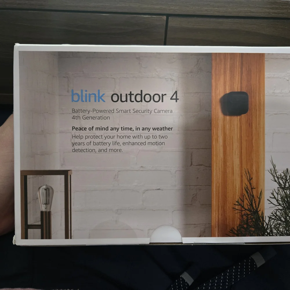 Amazon Blink Outdoor 4 Black Security Camera System